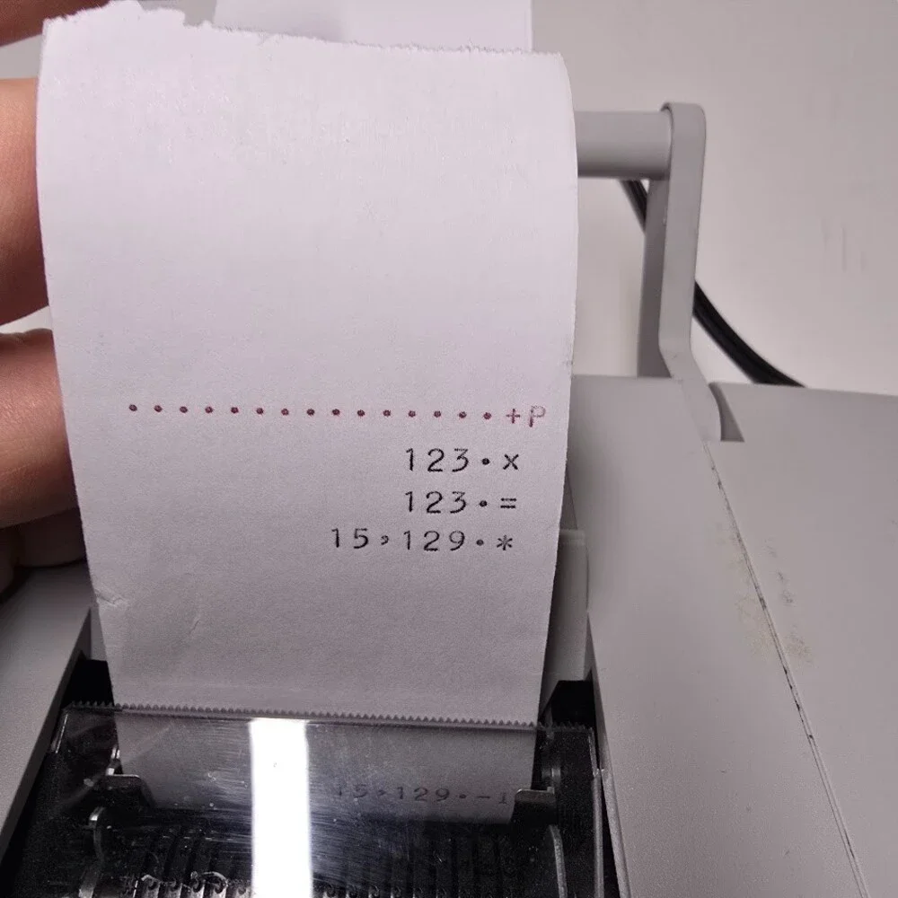 Sharp Compet VX-2652H 12 Digit Adding Machine with Printer Excellent Condition